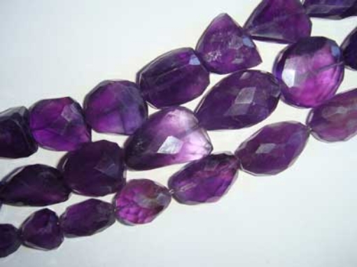 Faceted Amethyst Tumble