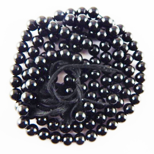 Black Onyx Semi Precious 8mm round