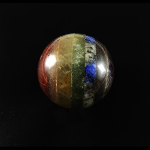 7 Chakra Stone Round Ball