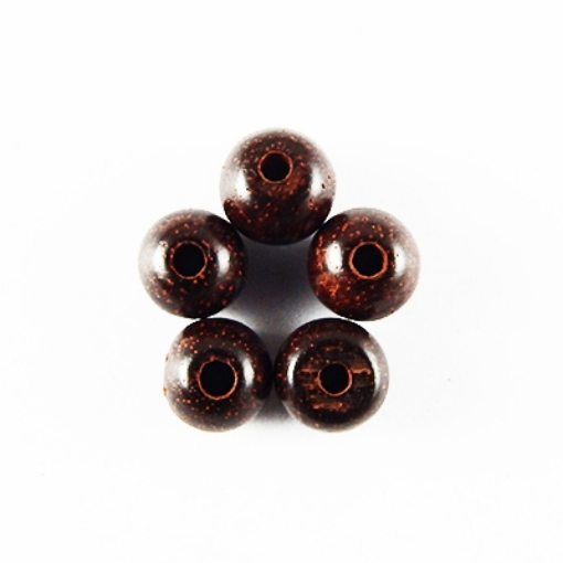 Picture of Rose Wood Beads 6mmN