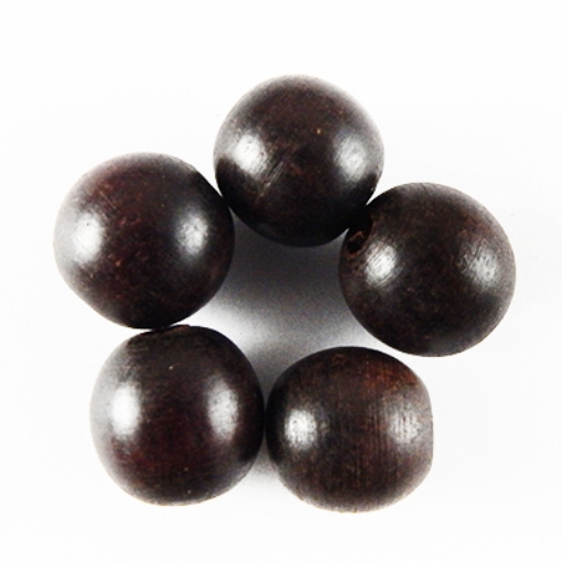 Picture of Rose Wood Beads 15mm