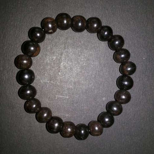Ebony Wood Beads Bracelet