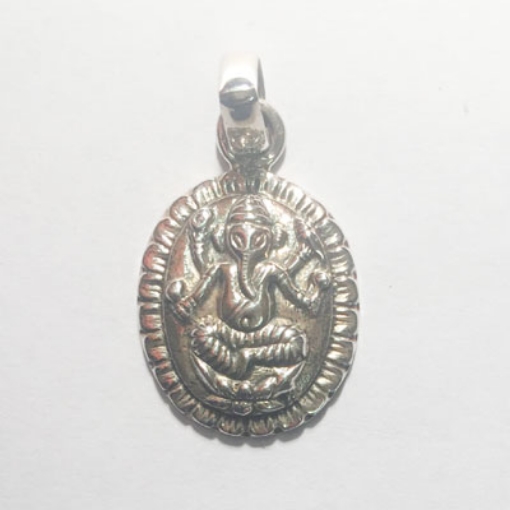 Picture of Ganesha Silver Pendant