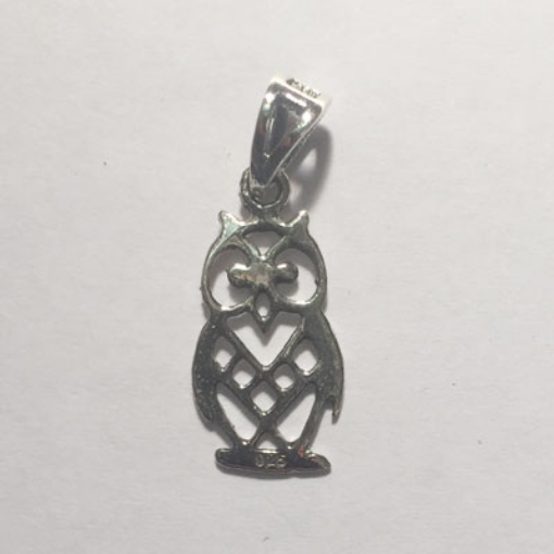 Picture of Owl Silver Pendant
