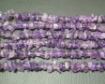 Amethyst chips beads