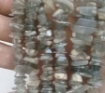 Grey Moonstone chips beads