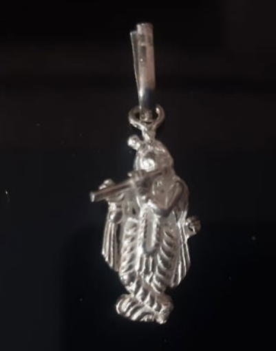 Sterling Silver Krishna Pendant