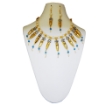 Gemstone Turquoise & metal Fancy beads Necklace