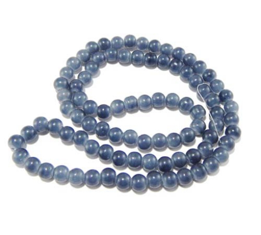 8mm Round Glass Beads