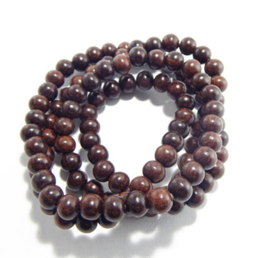 Rose Wood Beads 12mm