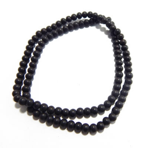 Ebony Wood Beads 7mm