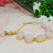 Gemstone Rose Quartz Bracelet