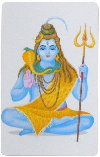 Shiva Photo Card