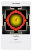 Muladhar Chakra Yantra On Pocket Card