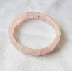Rose Quartz Pyramid Bracelet