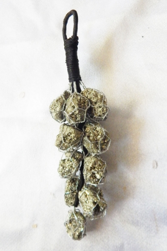 pyrite hanging