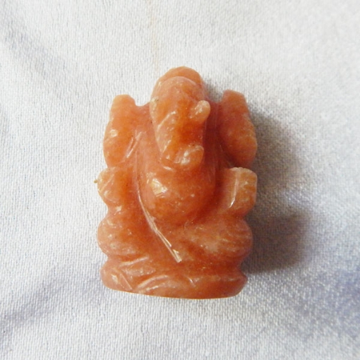 Ganesha Gemstone Idol