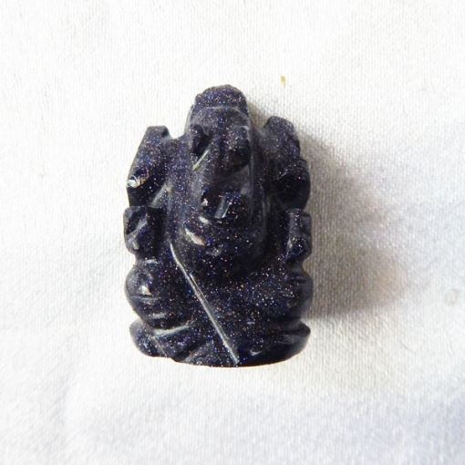 Ganesha Gemstone Idol
