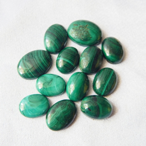 Natural Malachite Cabochon